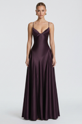 Diana Satin Bustier Maxi Dress