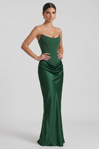 Amy Bustier Maxi Dress