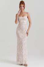 Briana Bustier Maxi Dress with Matching Bolero