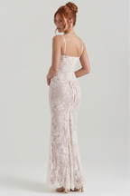 Briana Bustier Maxi Dress with Matching Bolero