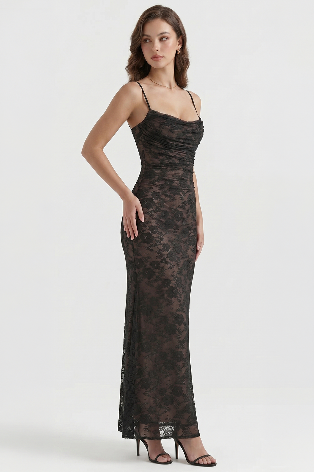 Briana Bustier Maxi Dress with Matching Bolero