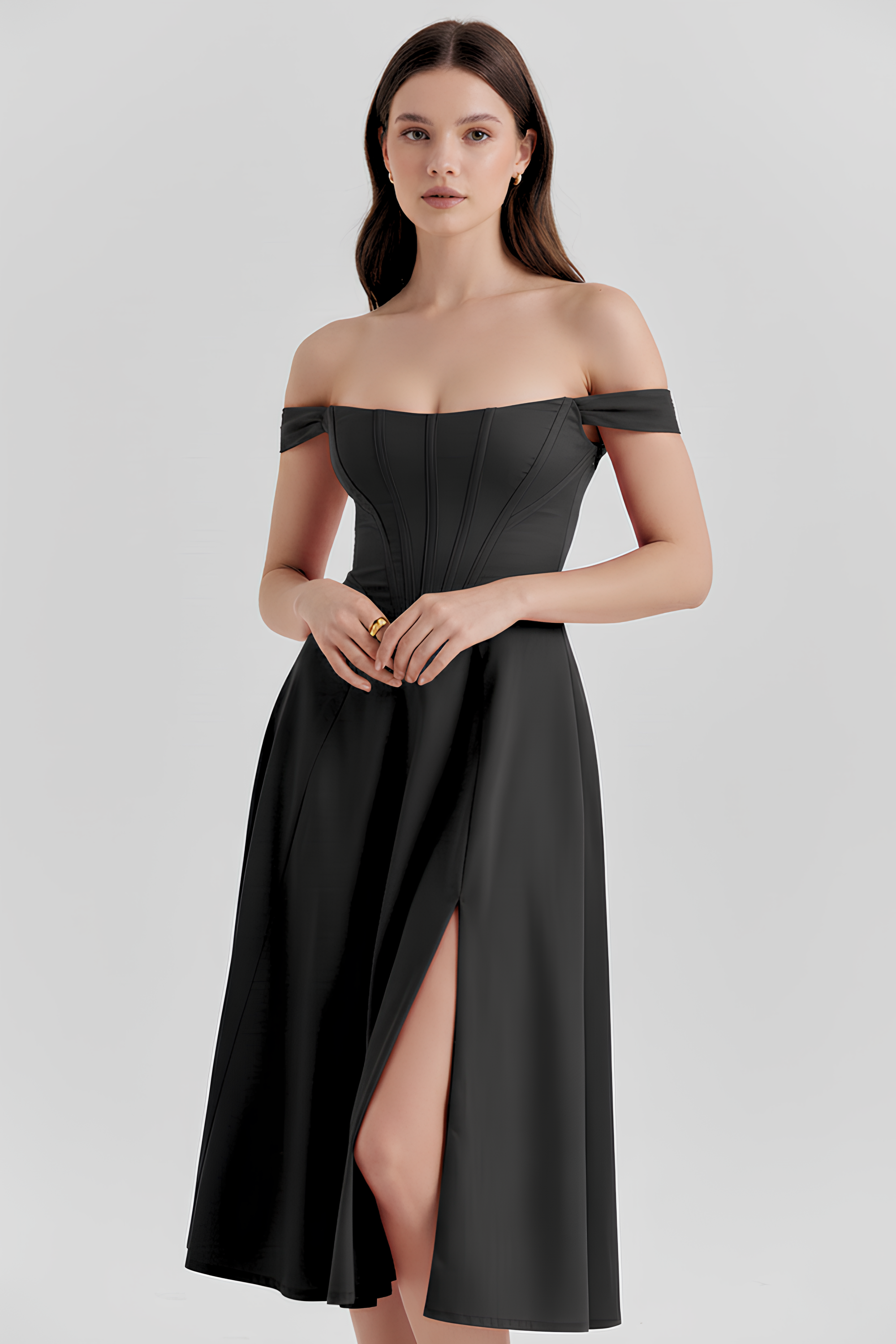 Olivia Bustier Dress