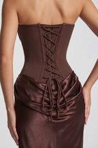 Amy Bustier Maxi Dress