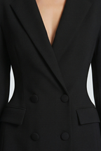 Amalia Blazer Bustier Mini Dress