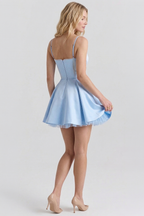 Cloe Mini Dress – Double-Layer Design