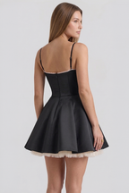 Cloe Mini Dress – Double-Layer Design