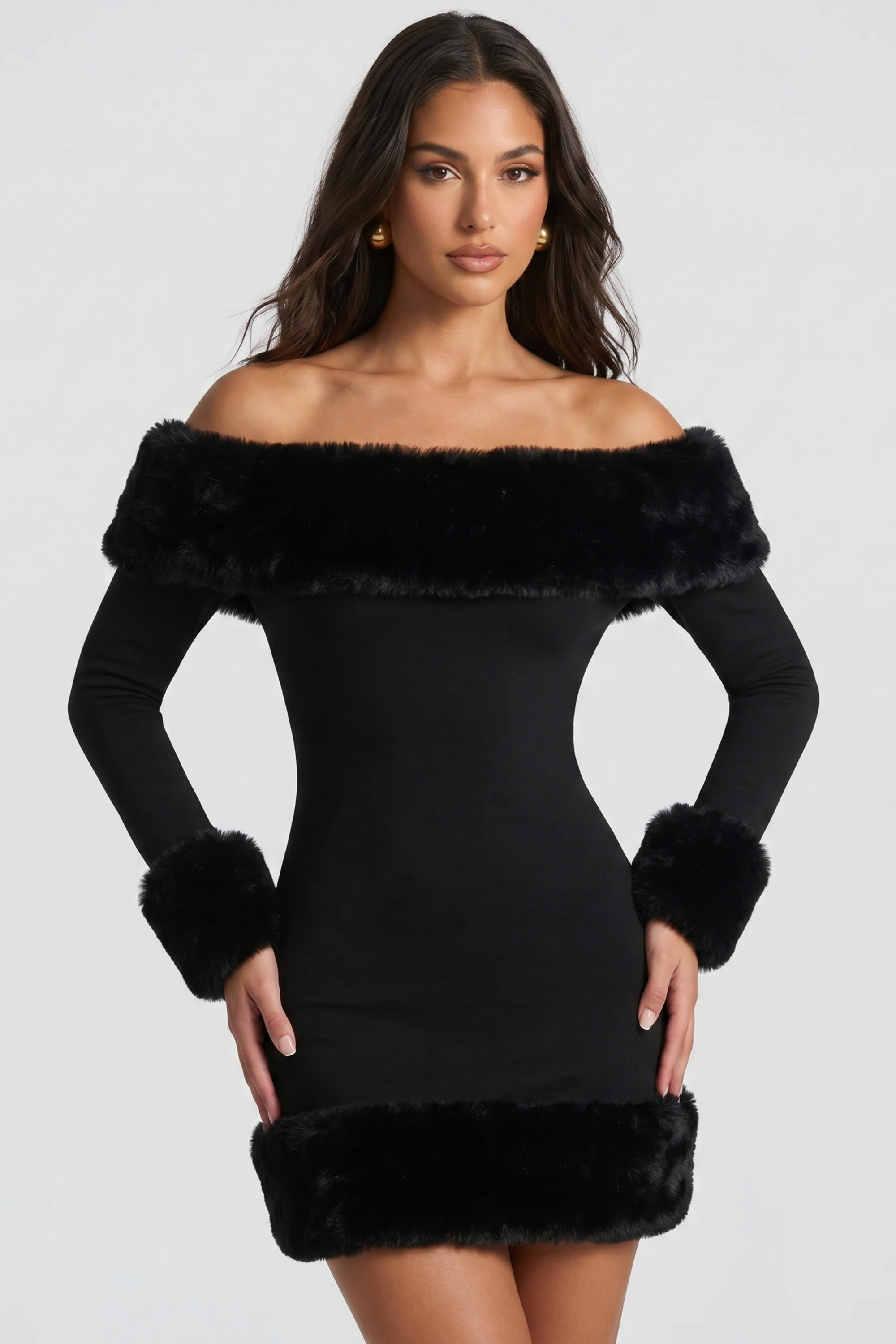 Tiffany Off-Shoulder Mini Dress