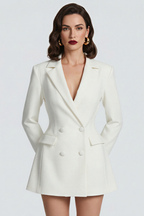 Amalia Blazer Bustier Mini Dress