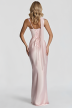 Analice Bustier Dress with Scarf