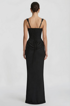 Laura Bustier Maxi Dress