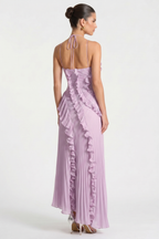 Alicia Pleated Maxi Dress