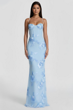 Vienna Bustier Maxi Dress