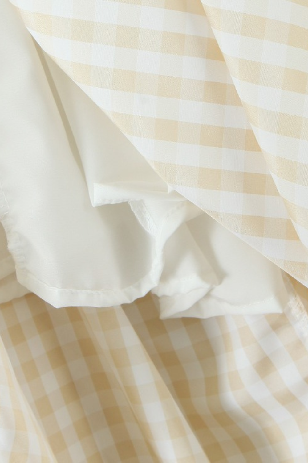 Checked Bustier Dress