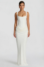 Laura Bustier Maxi Dress