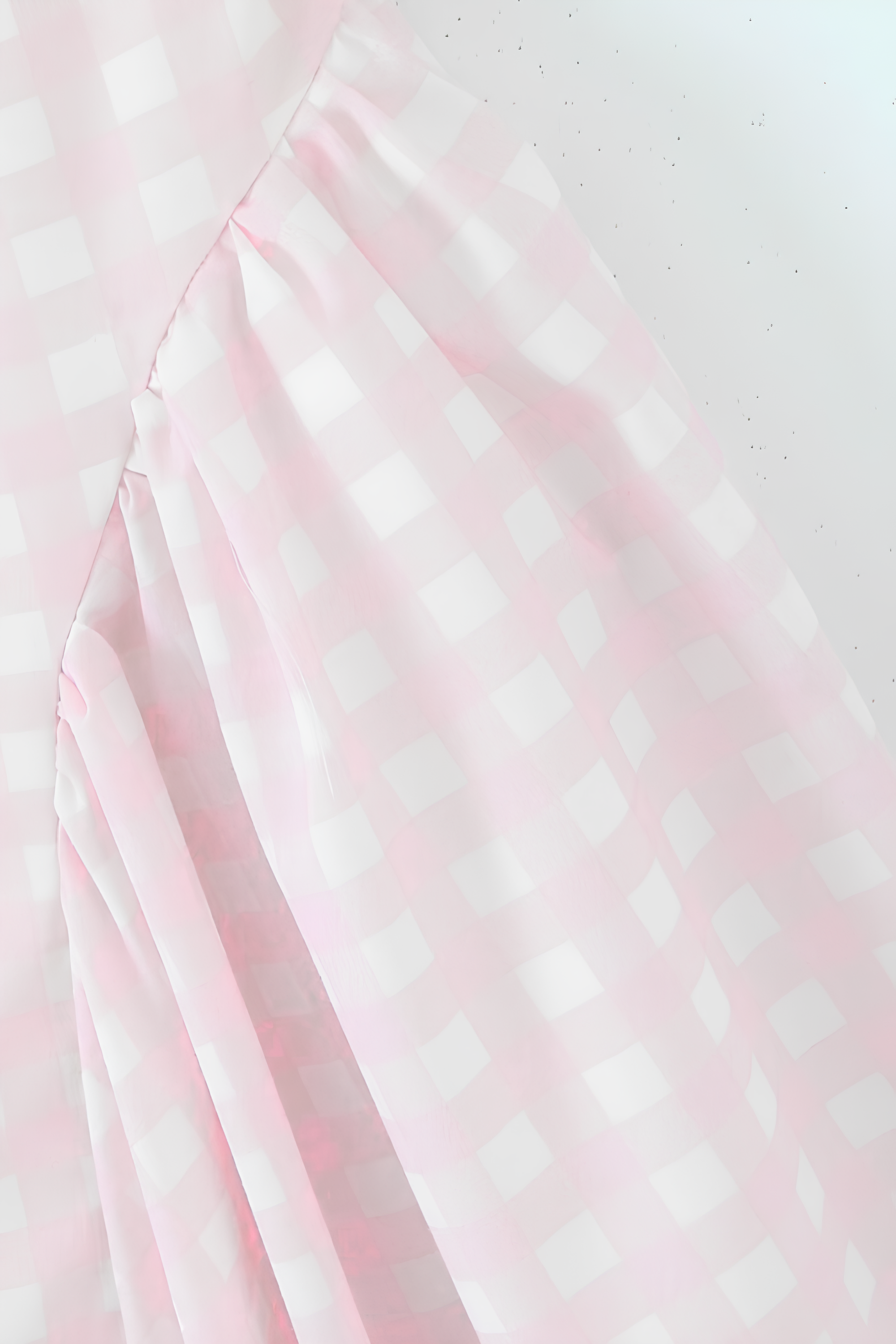 Checked Bustier Dress