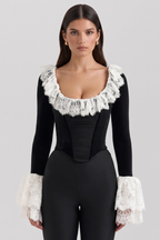 Sophie Velvet Corset Top