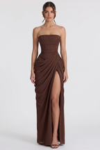 Helena Bustier Maxi Dress