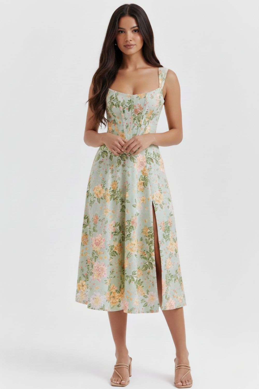 Olivia Bustier Dress