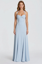 Lorena Bustier Maxi Dress