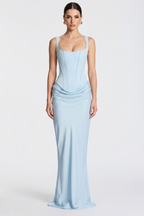 Laura Bustier Maxi Dress