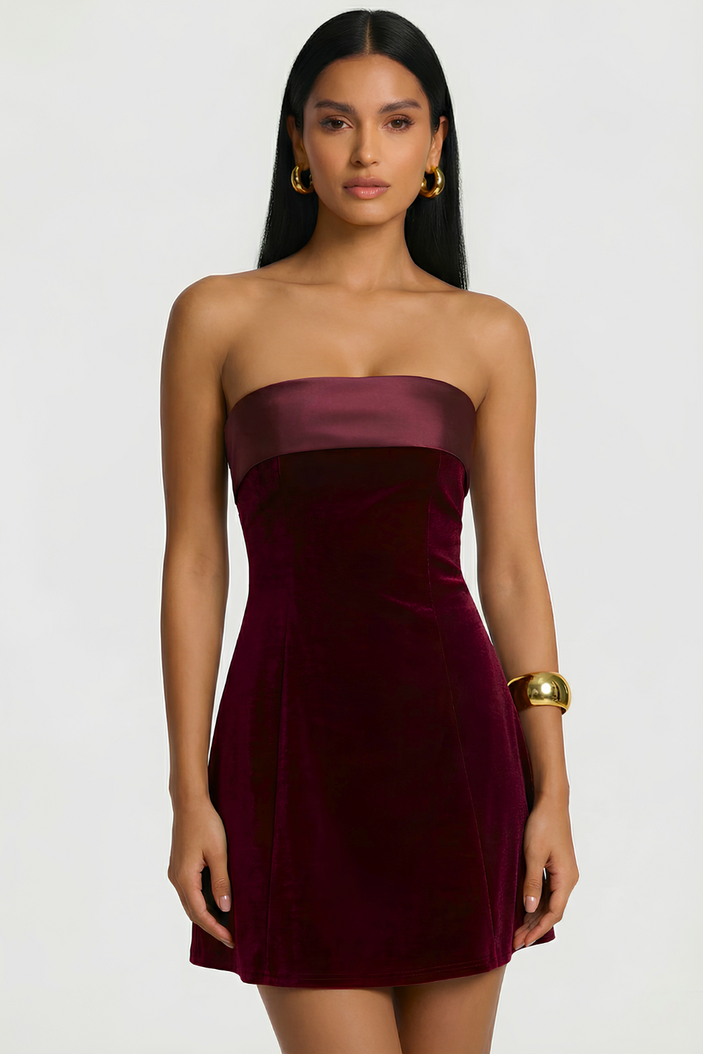 Renata Velvet Mini Dress