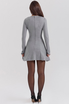 Cleo Long-Sleeve Dress