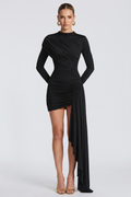 Livia Long-Sleeve Mini Dress