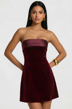 Renata Velvet Mini Dress