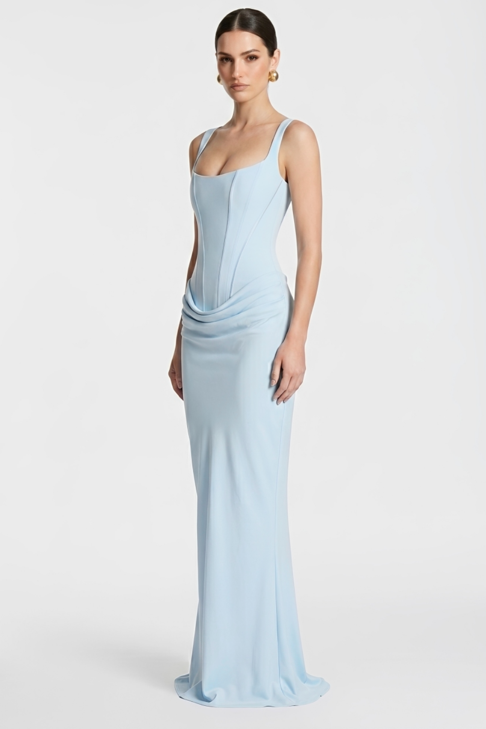 Laura Bustier Maxi Dress