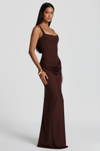 Laura Bustier Maxi Dress