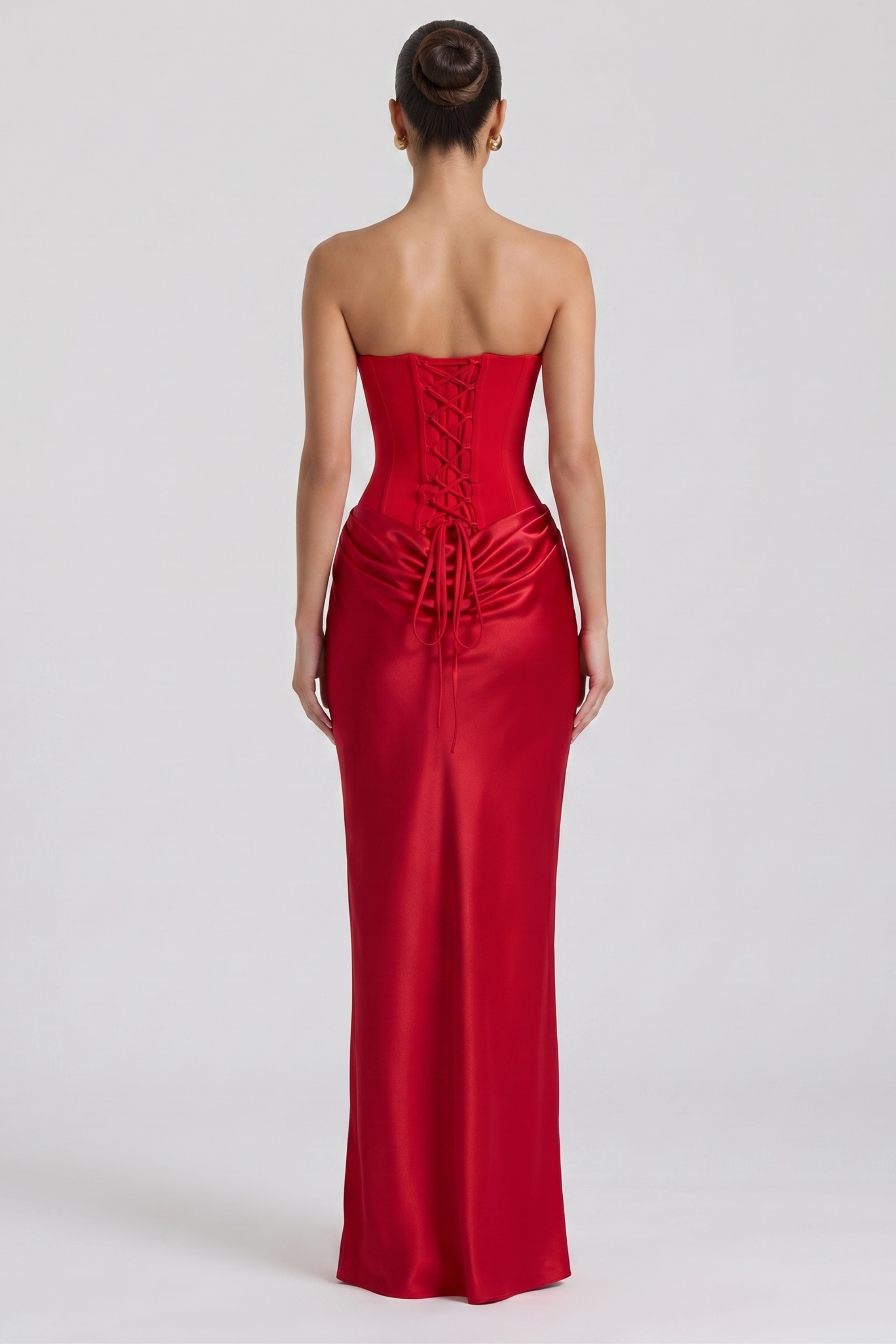 Amy Bustier Maxi Dress