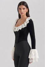 Sophie Velvet Corset Top