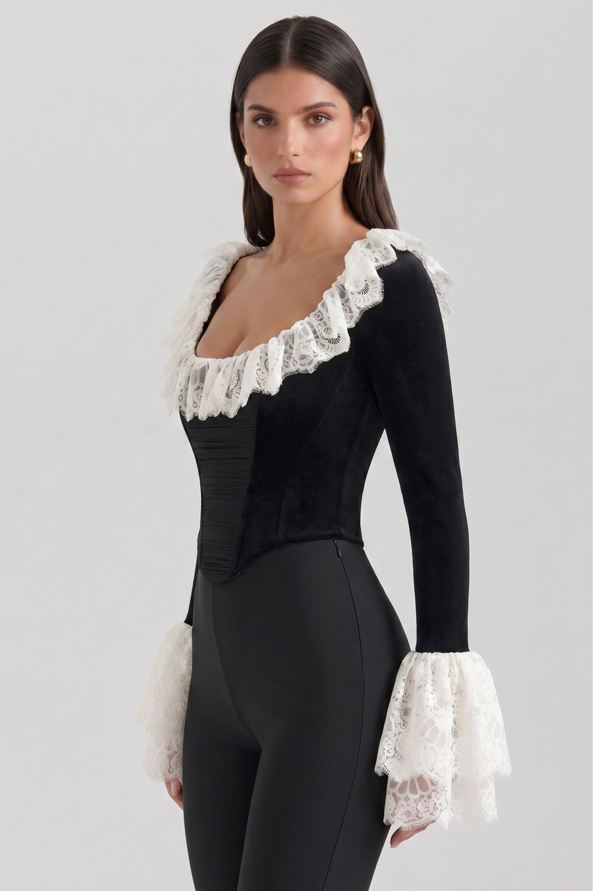 Sophie Velvet Corset Top