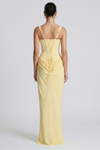 Laura Bustier Maxi Dress