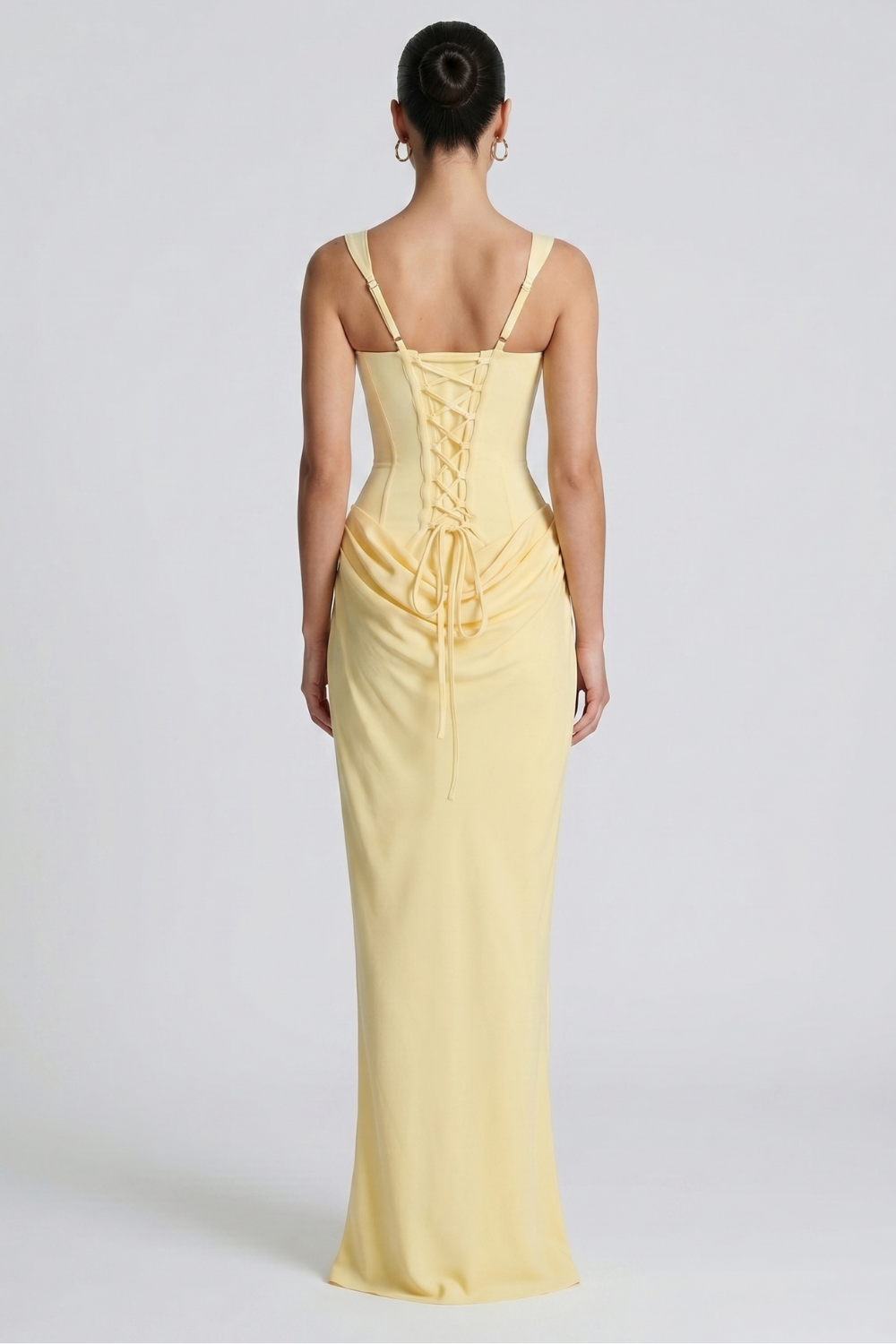 Laura Bustier Maxi Dress