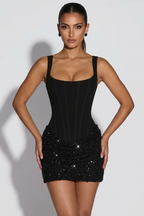 Cindy Bustier Mini Dress
