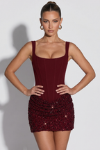 Cindy Bustier Mini Dress