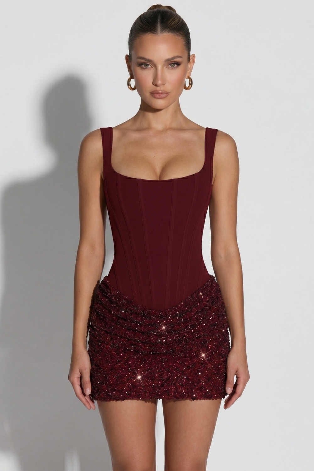Cindy Bustier Mini Dress