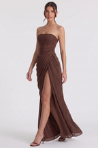 Helena Bustier Maxi Dress