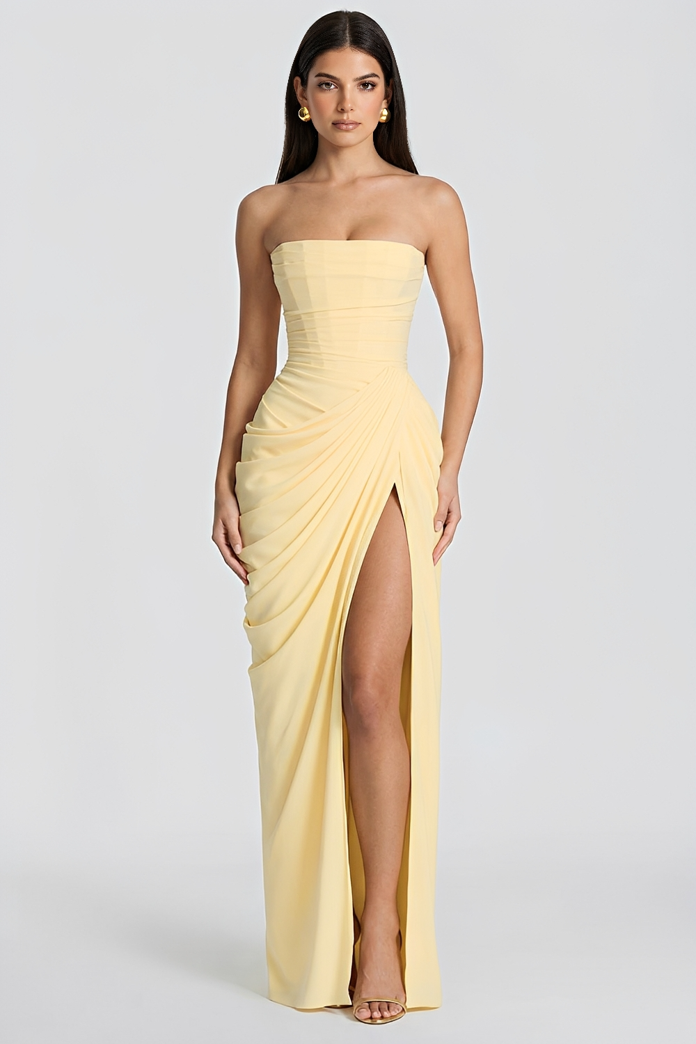 Helena Bustier Maxi Dress