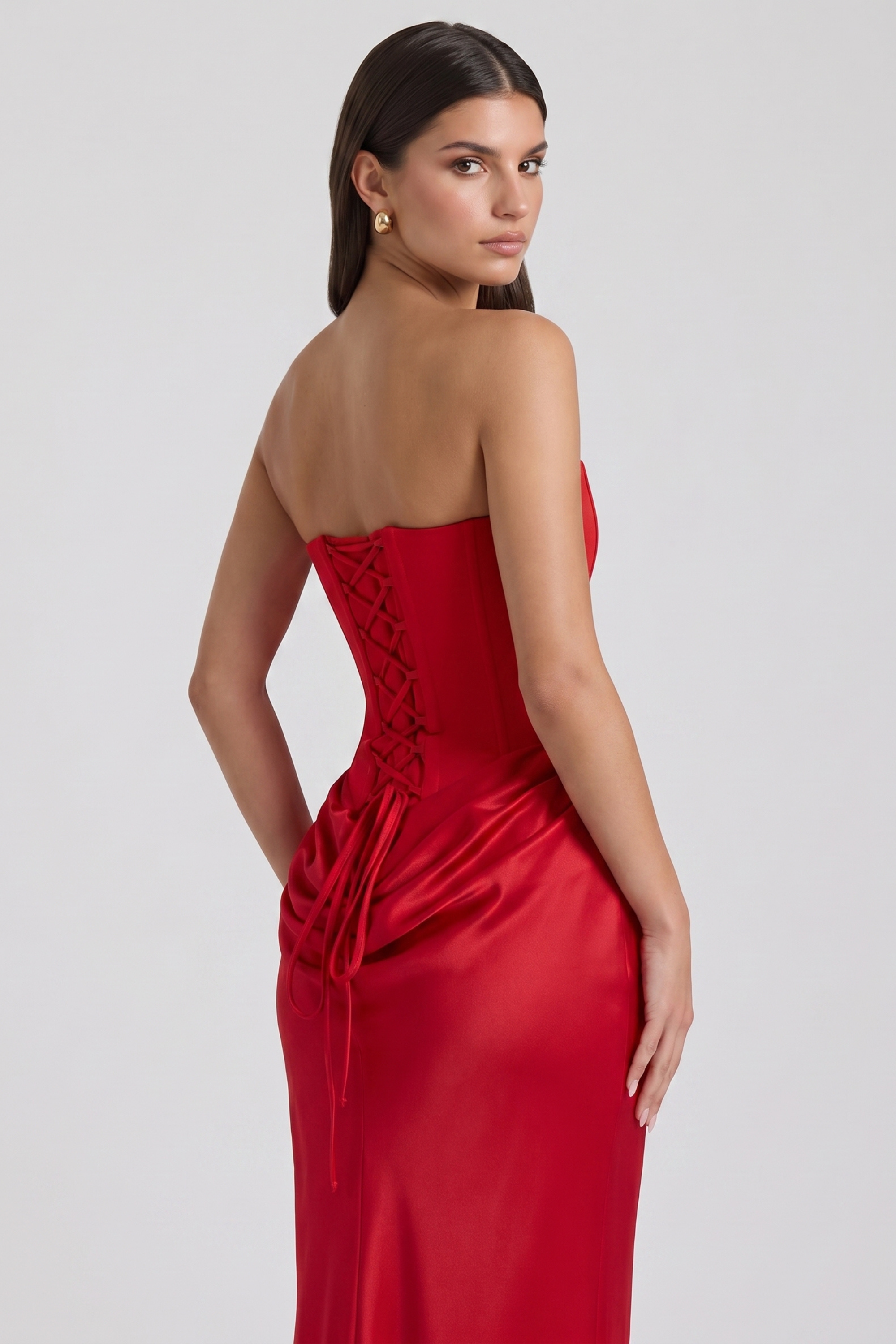 Amy Bustier Maxi Dress