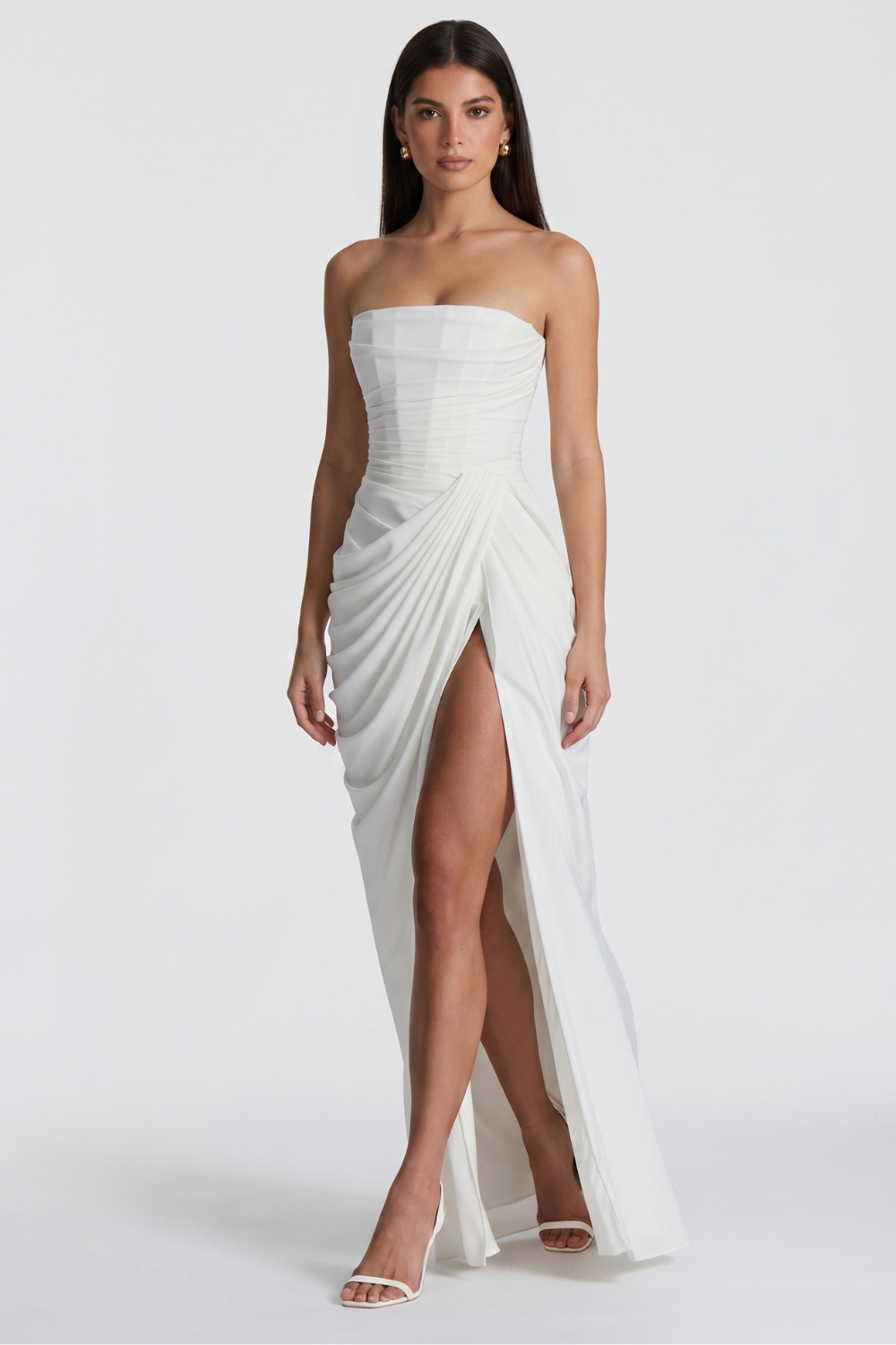 Helena Bustier Maxi Dress
