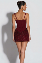 Cindy Bustier Mini Dress