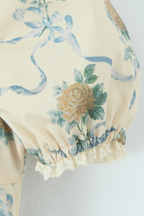Pérola Mini Dress with Puff Sleeves