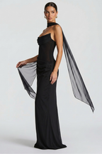 Alessia Bustier Maxi Dress