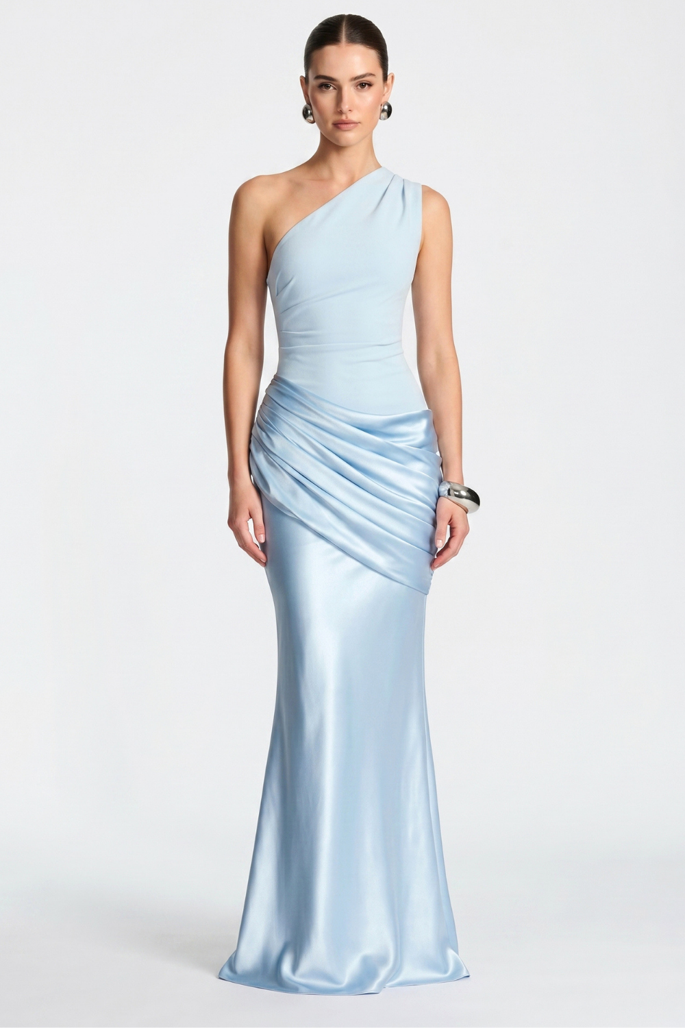 Isis One-Shoulder Maxi Dress