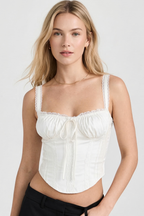 Bela Figure-Shaping Corset in White