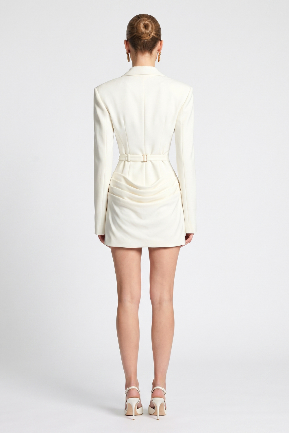 Diny Blazer Bustier Mini Dress