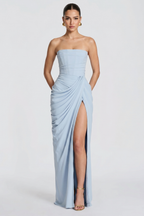 Helena Bustier Maxi Dress