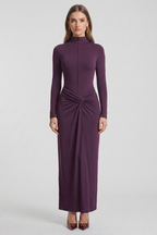 Ingrid Long-Sleeve Maxi Dress